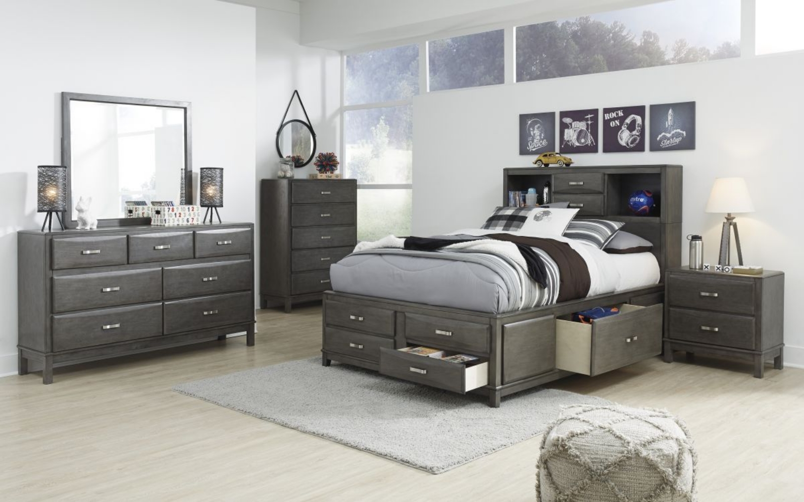 Picture of Caitbrook Full Bedroom Group