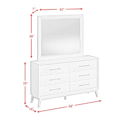 Picture of Westland Dresser & Mirror