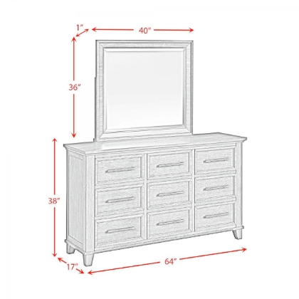 Picture of Canterbury Dresser & Mirror