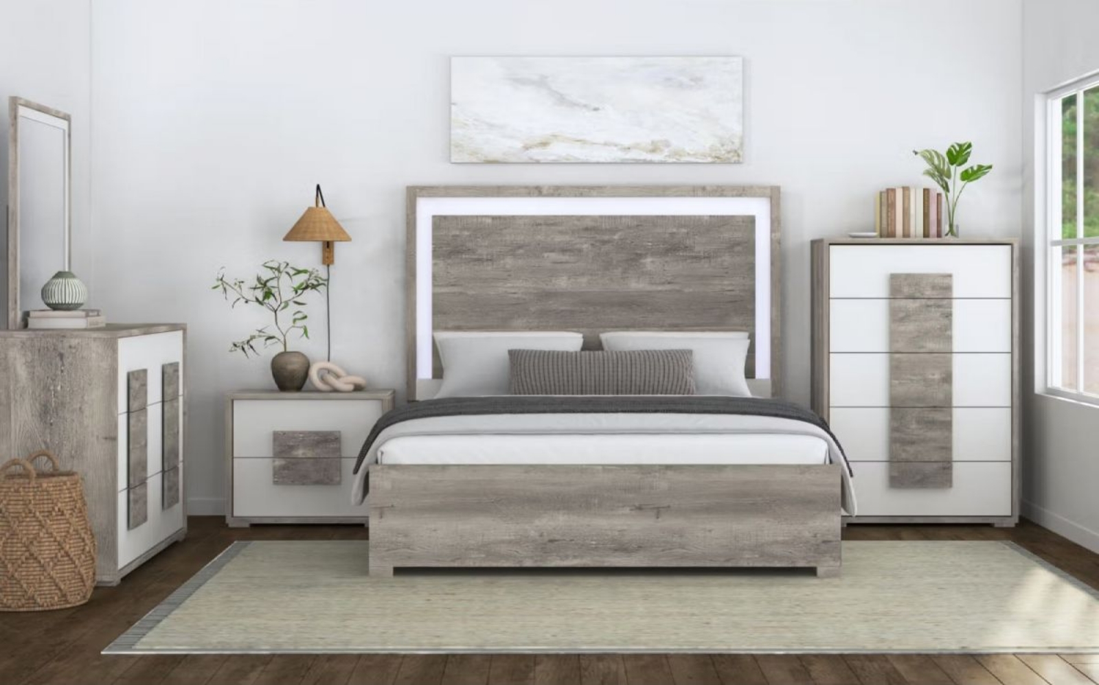 Picture of San Matteo Full Bedroom Group