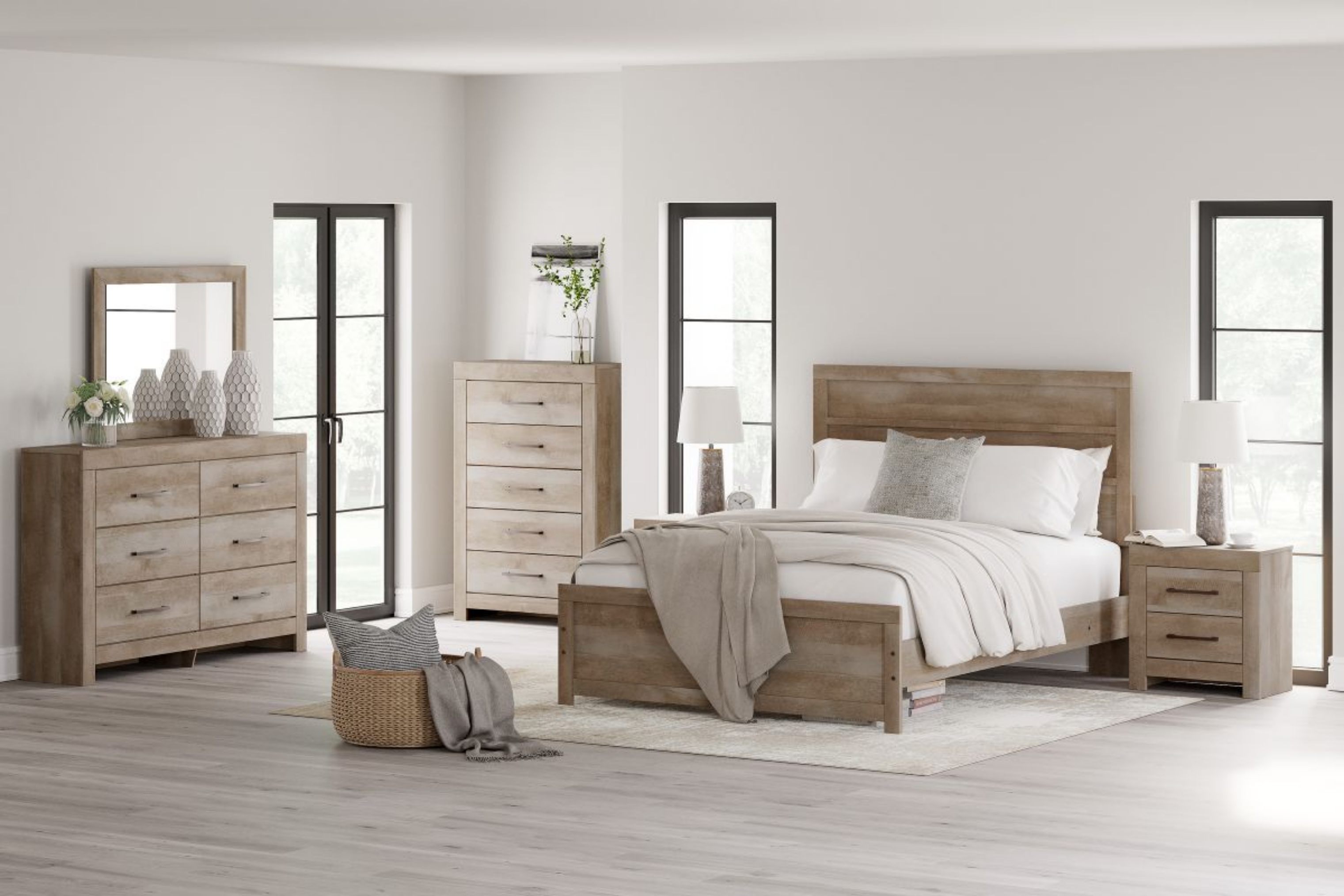 Picture of Gachester 5 Piece Queen Bedroom Group