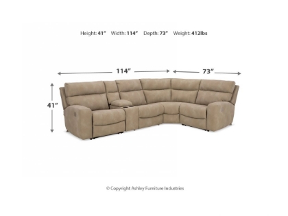 Picture of Next-Gen DuraPella Power Reclining Sectional