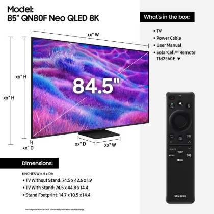 Picture of Samsung 85" NEO QLED HDR TV