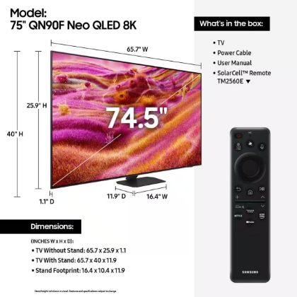 Picture of Samsung 75" NEO QLED HDR TV