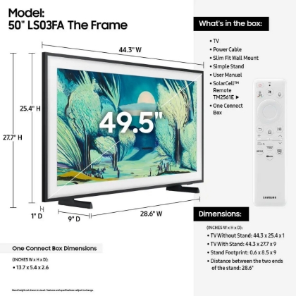 Picture of Samsung 50" Frame TV