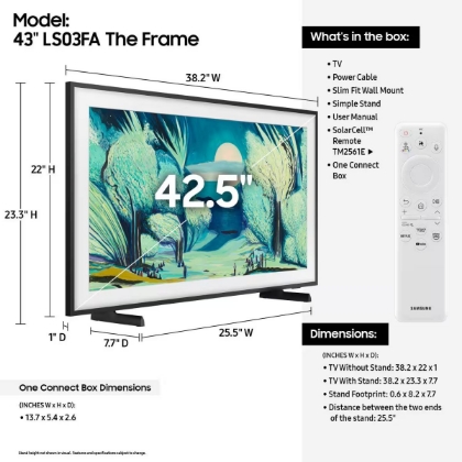 Picture of Samsung 43" Frame TV