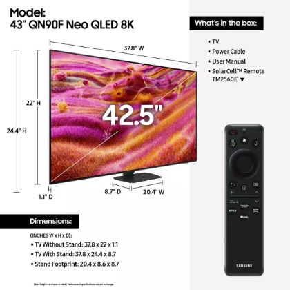 Picture of Samsung 43" NEO QLED HDR TV