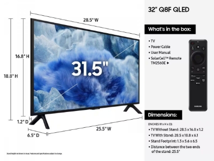 Picture of Samsung 32" QLED HDR TV