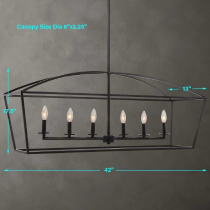 Picture of Clayton 6-Light Chandelier