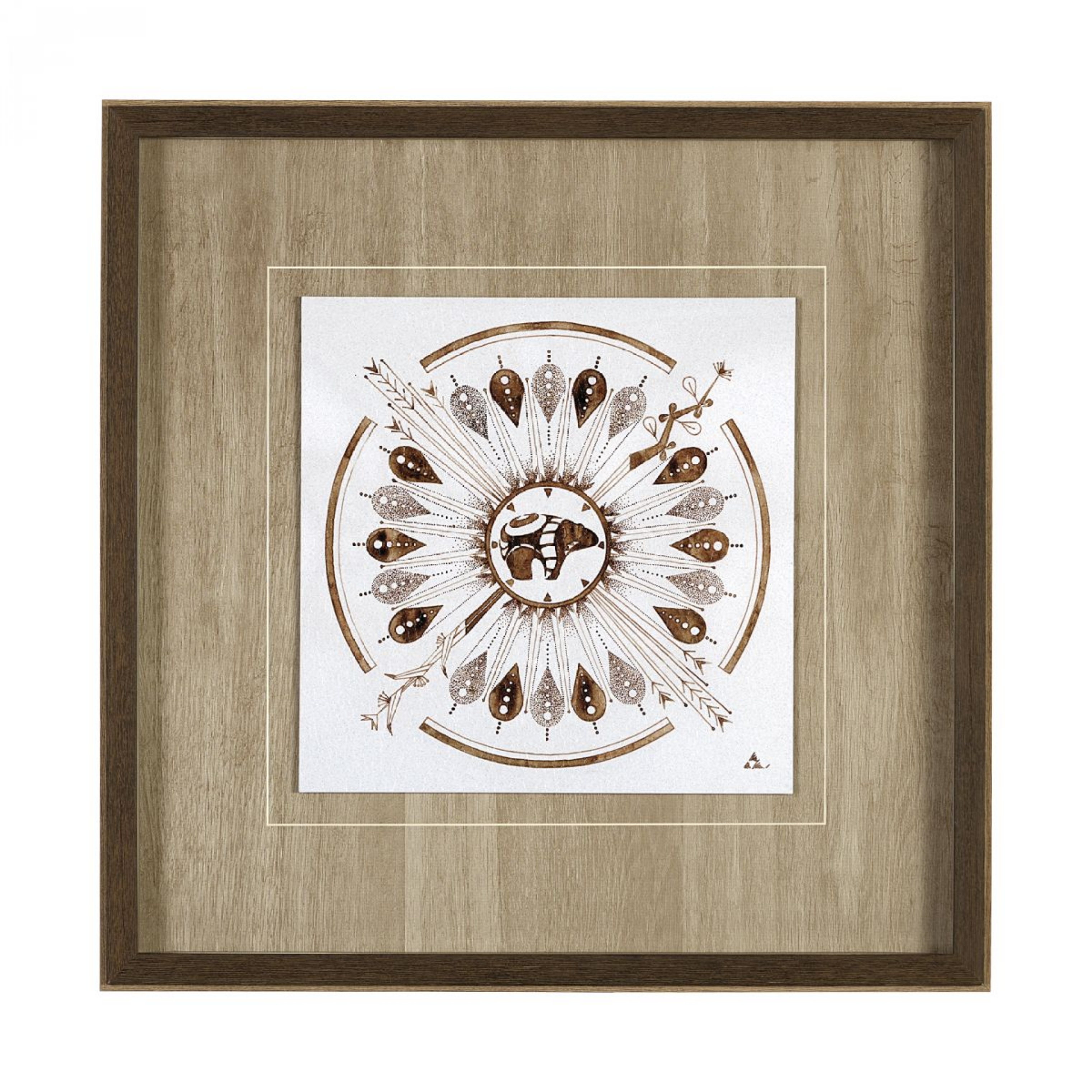 Picture of Sandpainting-Watercolor II Wall Art