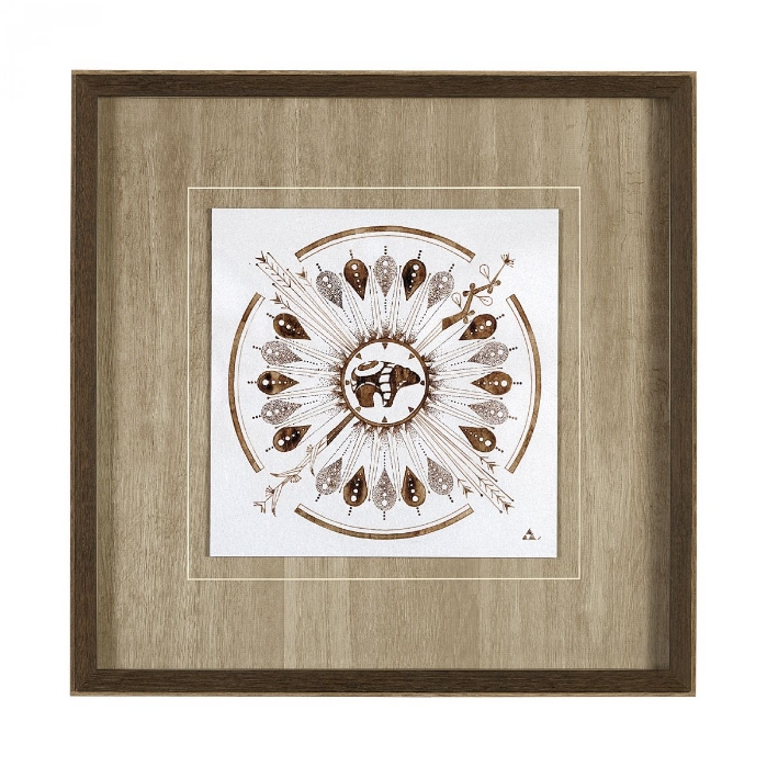 Picture of Sandpainting-Watercolor II Wall Art