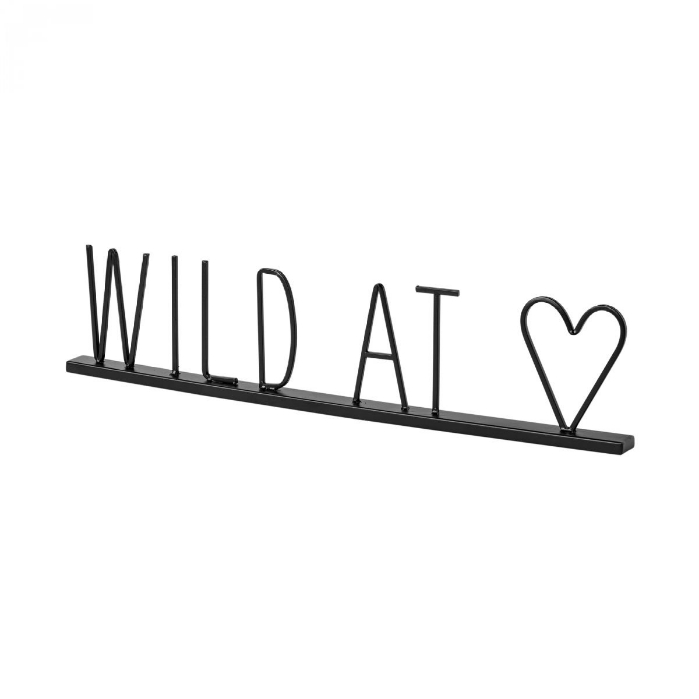Picture of Wild at Heart Metal Sign