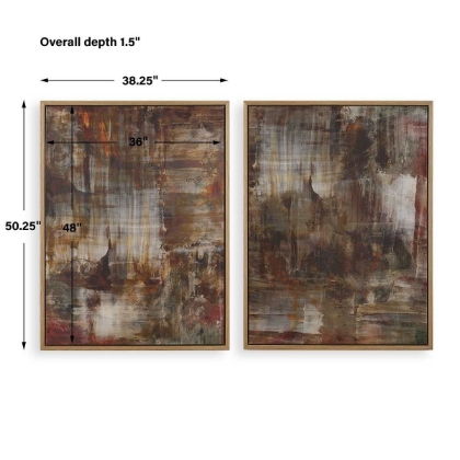 Picture of Molten Patina Wall Art Set