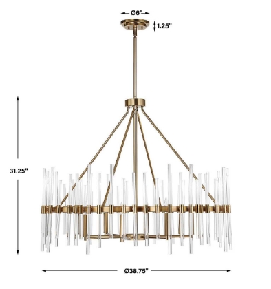 Picture of Crystal Stick Chandelier