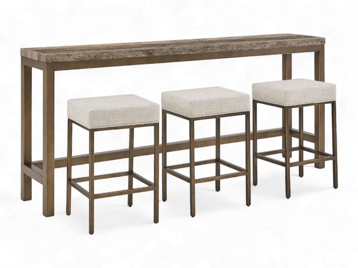 Picture of Brindle Bar Table & 3 Stools