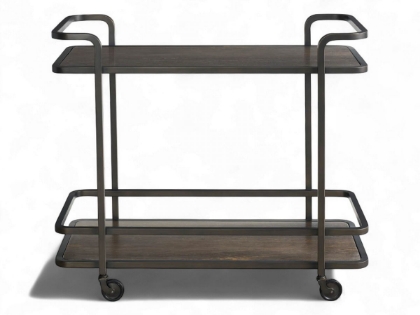 Picture of Smoked Bronze Bar Cart