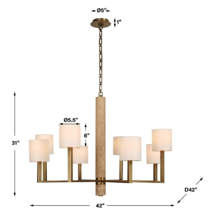 Picture of Commune 8-Light Chandelier