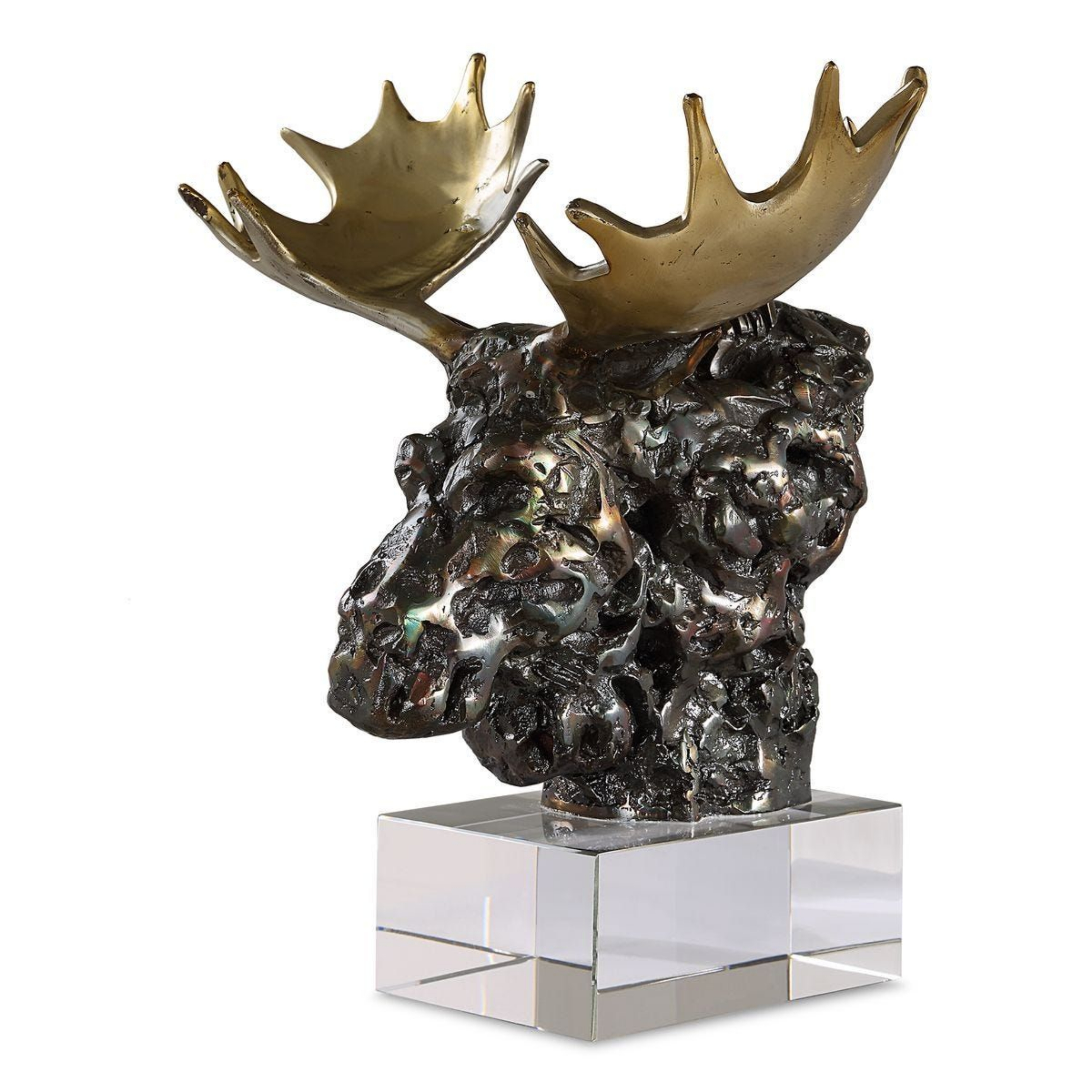 Picture of Moose Bust Sculpture